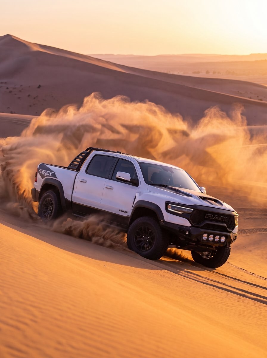 The same TRX rebuilt as a Dune Sea poster
